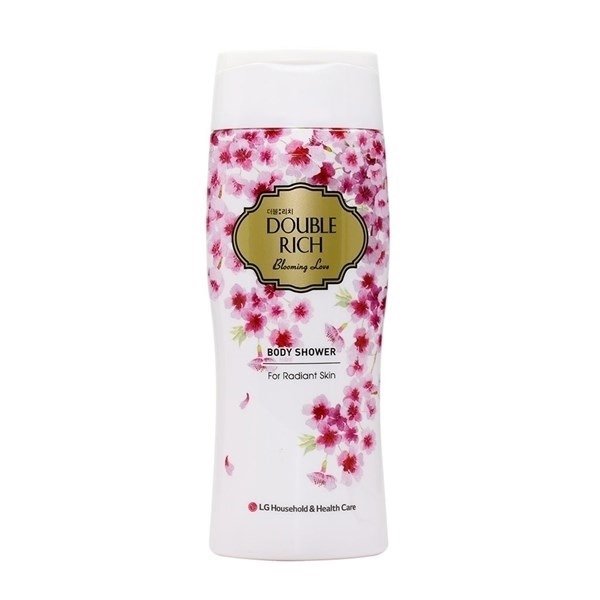 Sữa tắm Double Rich hoa đào 200gr/chai