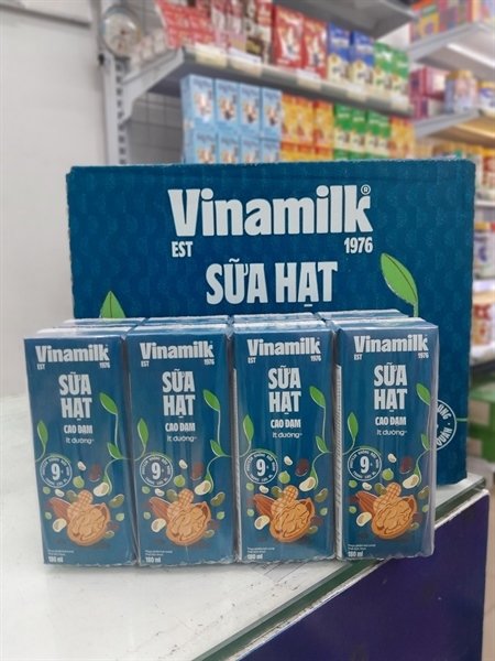 Sữa hạt cao đạm Vinamilk hộp 180ml (Lốc)