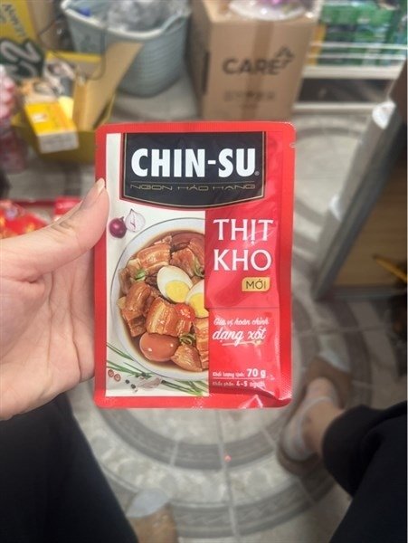 SỐT THỊT KHO CHIN SU (gói)