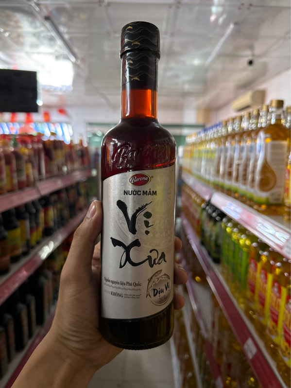 Nước Mắm Cao Cấp Vị Xưa 20 Độ - Phú Quốc (500Ml) (Thùng 24 chai)