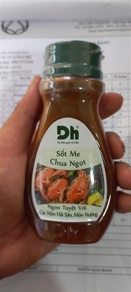 Sốt me chua ngọt DH food 200gr (Chai)