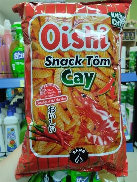 Snack oishi tôm cay 110G