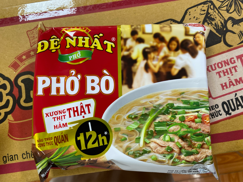 PHO AN LIEN DE NHAT PHO BO 65GR (Bịch 6 gói)