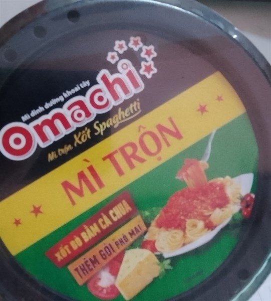 Mì Omachi trộn xốt Spaghetti 12 tô x 105g (Thùng 12 tô)