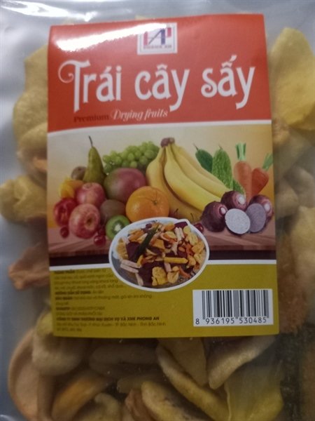 TRÁI CÂY SẤY TỔNG HỢP PHONG AN 300G