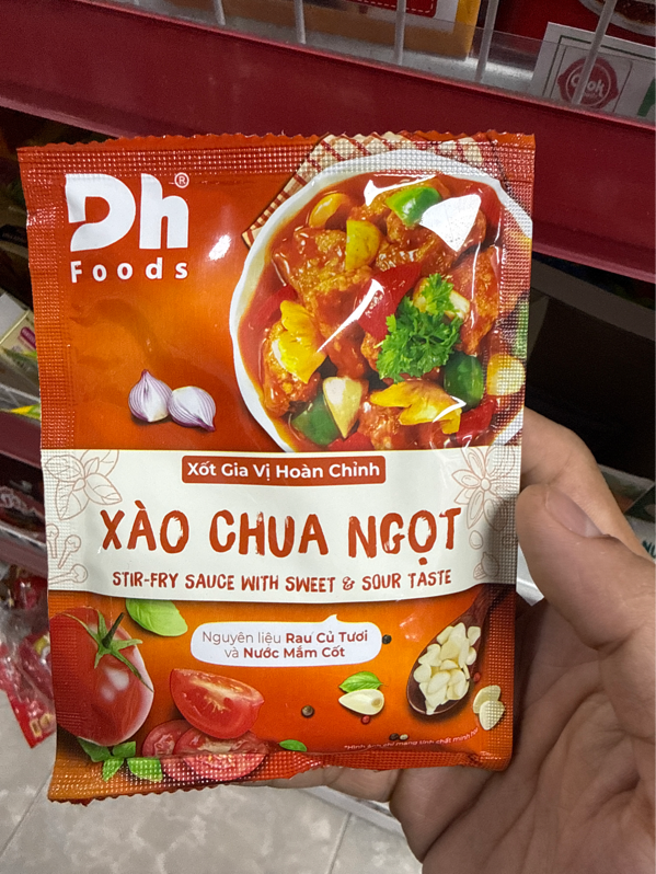 Xốt gia vị hoàn chỉnh xào chua ngọt Dh Foods 80g (Gói)