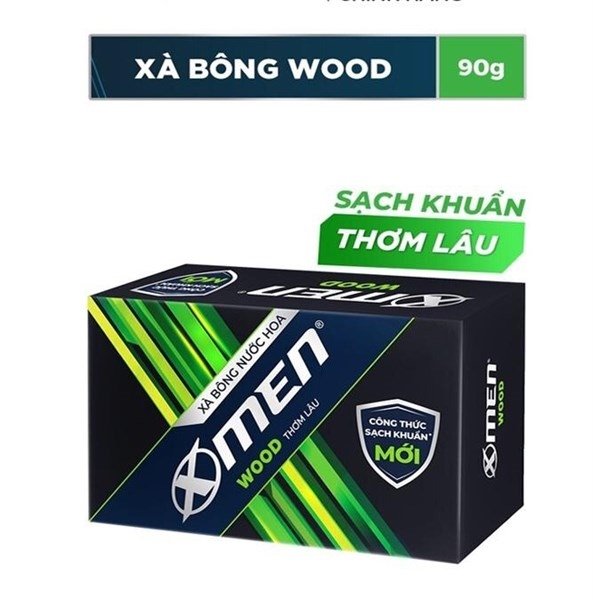 Xà Bông Cục Xmen Wood 90G (Bánh)