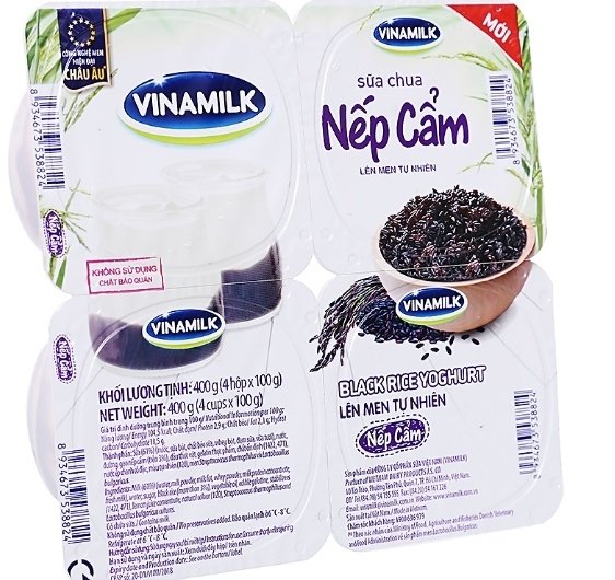 Sữa Chua Vinamilk Nếp Cẩm 100G (hộp)