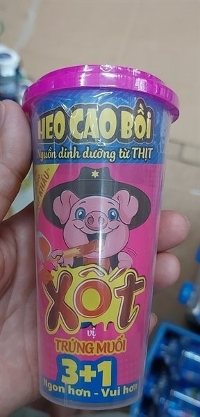 XX LẮC HEO CAO BỒI XỐT TRỨNG MUỐI
