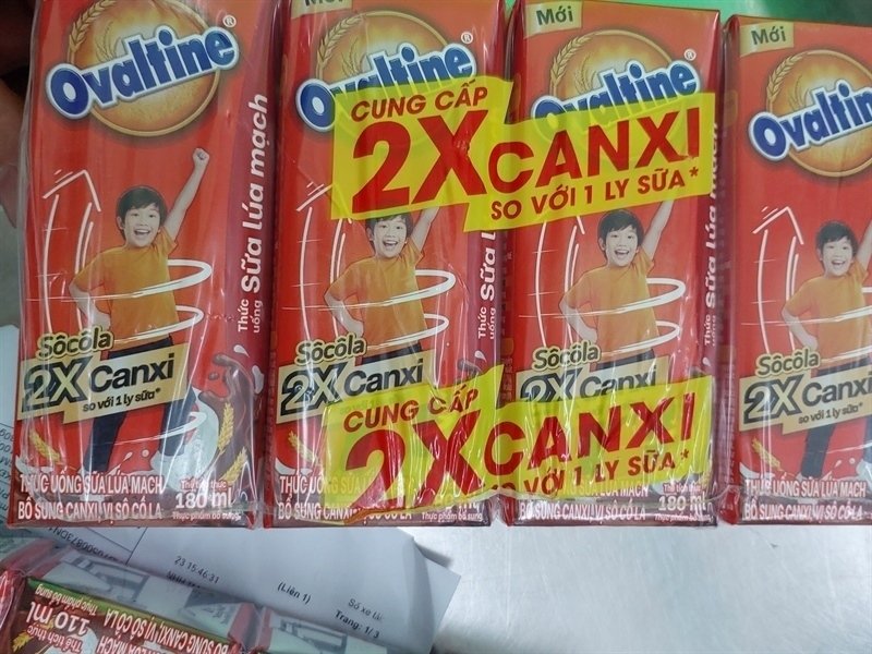 OVALTINE SÔ 2X CAXI 180ML MỚI (Thùng)