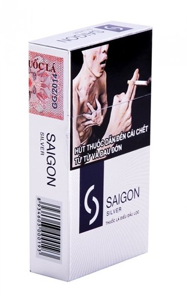 Thuốc Lá Sài Gòn Silver Bao 20 Điếu (bao)