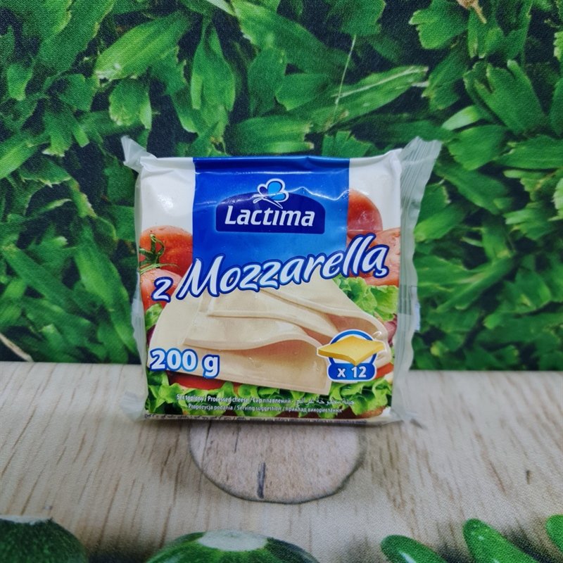 Phô mai Lát lactima Mozzarella 200g