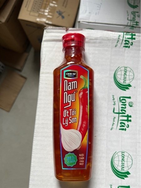 Nước Mắm Nam Ngư Ớt Tỏi Lý Sơn 300ml (thùng 12 chai)