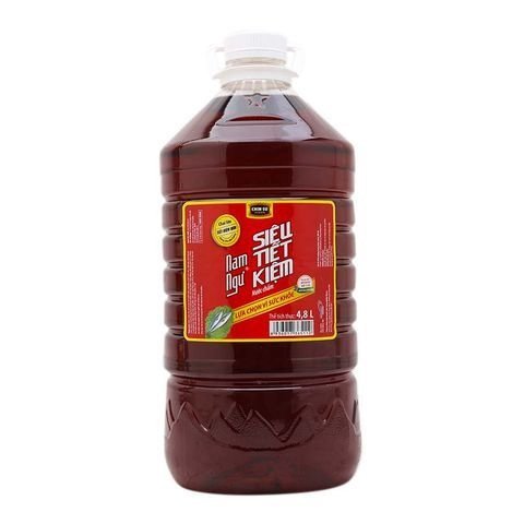 Nước Mắm Nam Ngư Siêu Tiết Kiệm, Chin-Su (4.8 Lít) (thùng 4 chai)