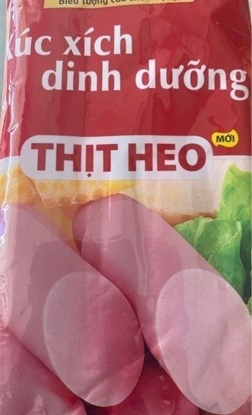 Xúc xích tiệt trùng vị heo Ponnie lớn 4X70G (gói)