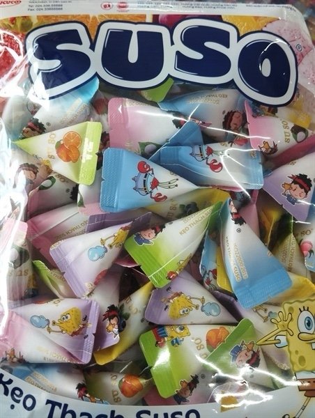 THẠCH TRÁI CÂY TAM GIÁC SUSO