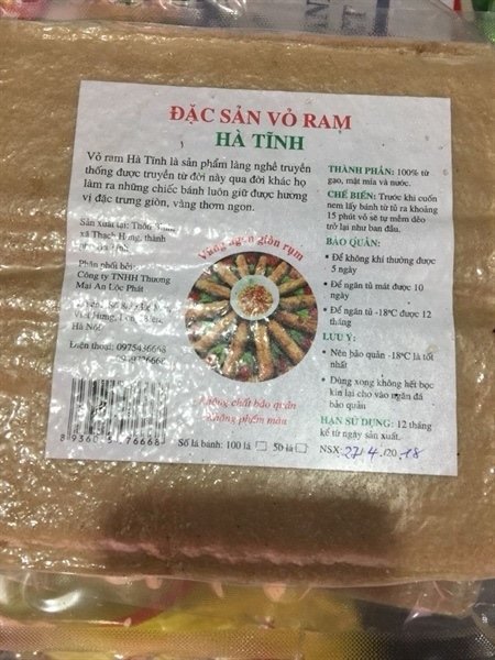 VỎ RAM XỨ ĐÔNG (gói)