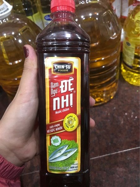 Nước Mắm Nam Ngư Đệ Nhị 800Ml*15c (Thùng 18 chai)