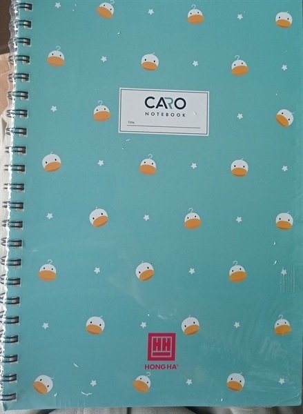 Sổ lò xo A4 caro 200TR Hồng Hà 4177