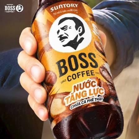 Tăng lực Boss coffee chai 325ml (chai)