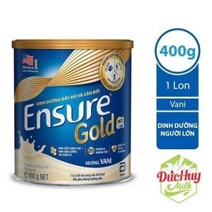 SỮA ENSURE GOLD vani 380G (Lon)