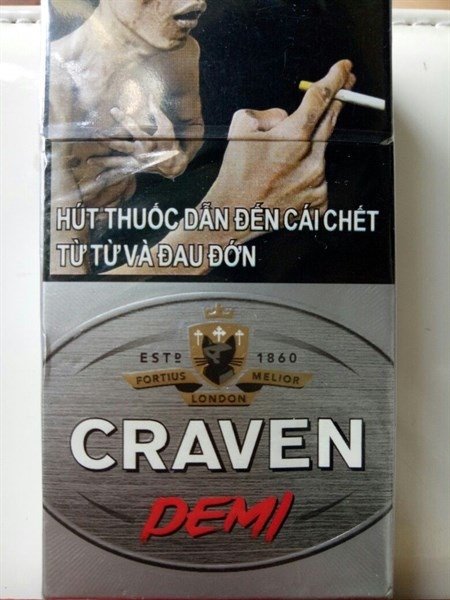 Thuốc lá Craven Demi (bao)