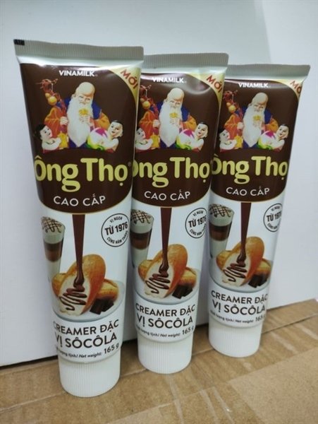Sữa Đặc Vinamilk Ông Thọ Vị Socola Tuýp 165G (tuýp)