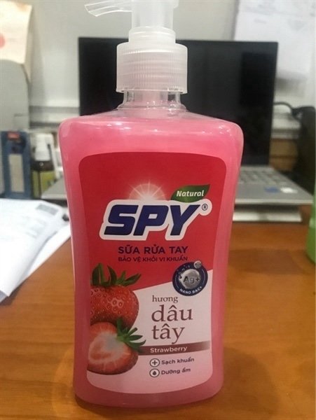 SPY rửa tay hương dâu 500mlf (Chai)