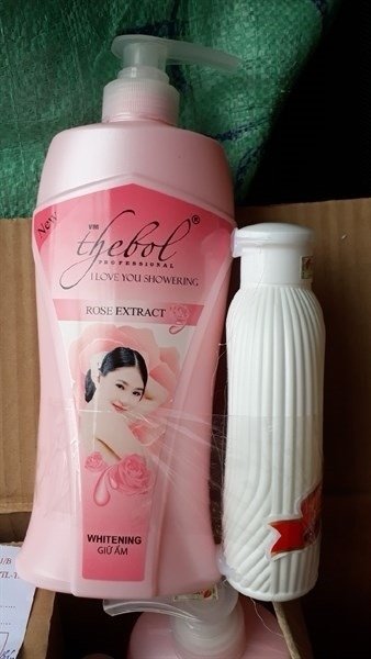 Sữa tắm Thebol rose extract 700g