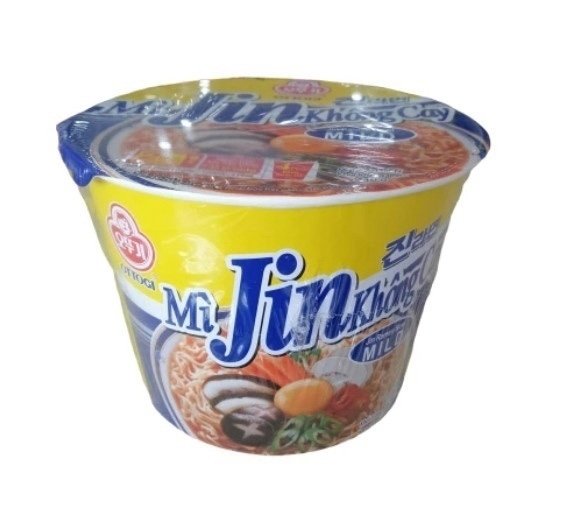 Mì tôm Jin tô không cay 110g (Thùng 12 tô)
