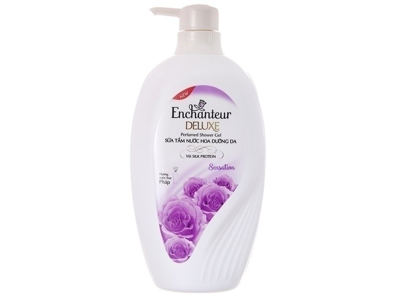 Sữa Tắm Enchanter Nước Hoa Dưỡng Da Sensation Tím 845G (Chai)