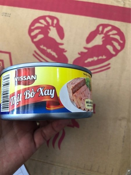 Thịt bò xay Vissan 170g (Hộp)