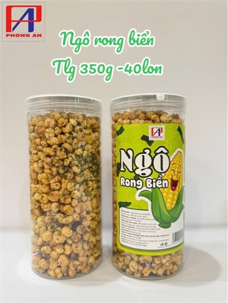 Ngô sấy rong biển lọ 350g (Hộp)
