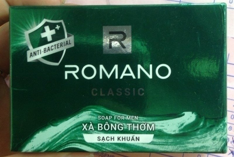 XÀ PHÔNG CLASSIC ANRI-BACTERIAL SOAP FOR MEN ROMANO 120G T10