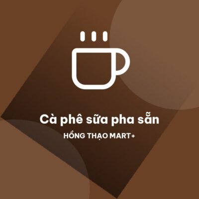 Cà Phê Sữa Pha Sẵn Hồng Thạo Roast Lốc 6 Lon