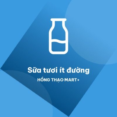 Sữa Tươi Tiệt Trùng Ít Đường – Thùng 48 Hộp 180ml