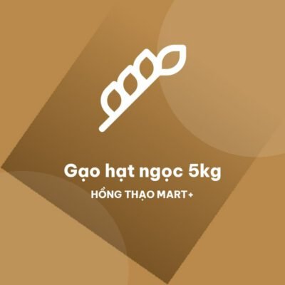 Gạo Hạt Ngọc Thơm Dẻo Túi 5kg