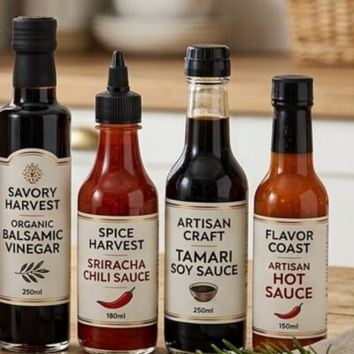Bộ Nước Chấm & Sốt Artisan (Tamari, Sriracha, Balsamic)